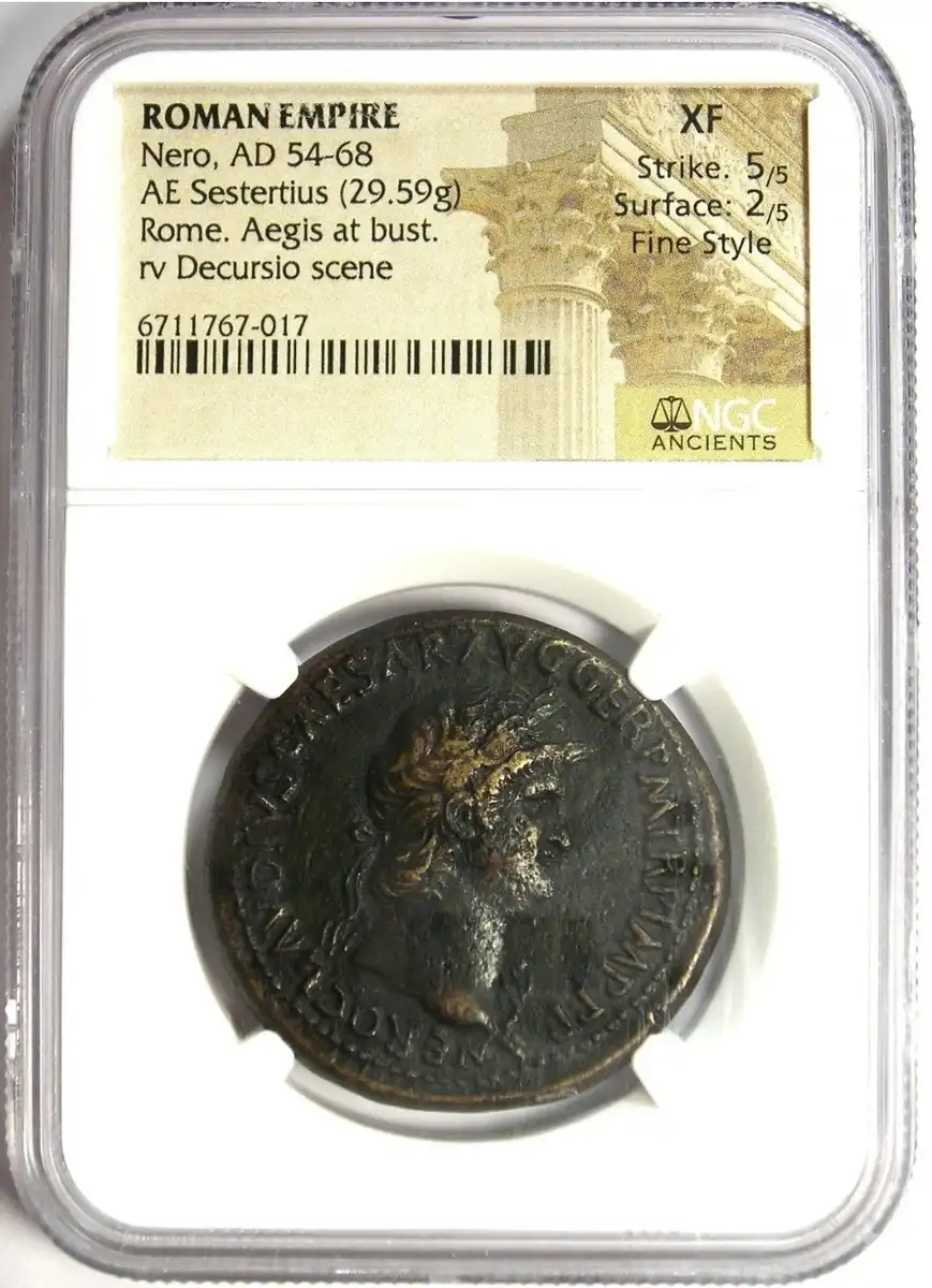 717-741-Ad-Byzantine-Leo-III-The-Isaurian,-With-Constantine-V,-NGC-Ch-Au,-Strike-5/5,-Surface-2/5